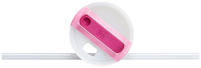 Lifestyn Classic Pink Insulated Travel Tumbler with Handle & Straw