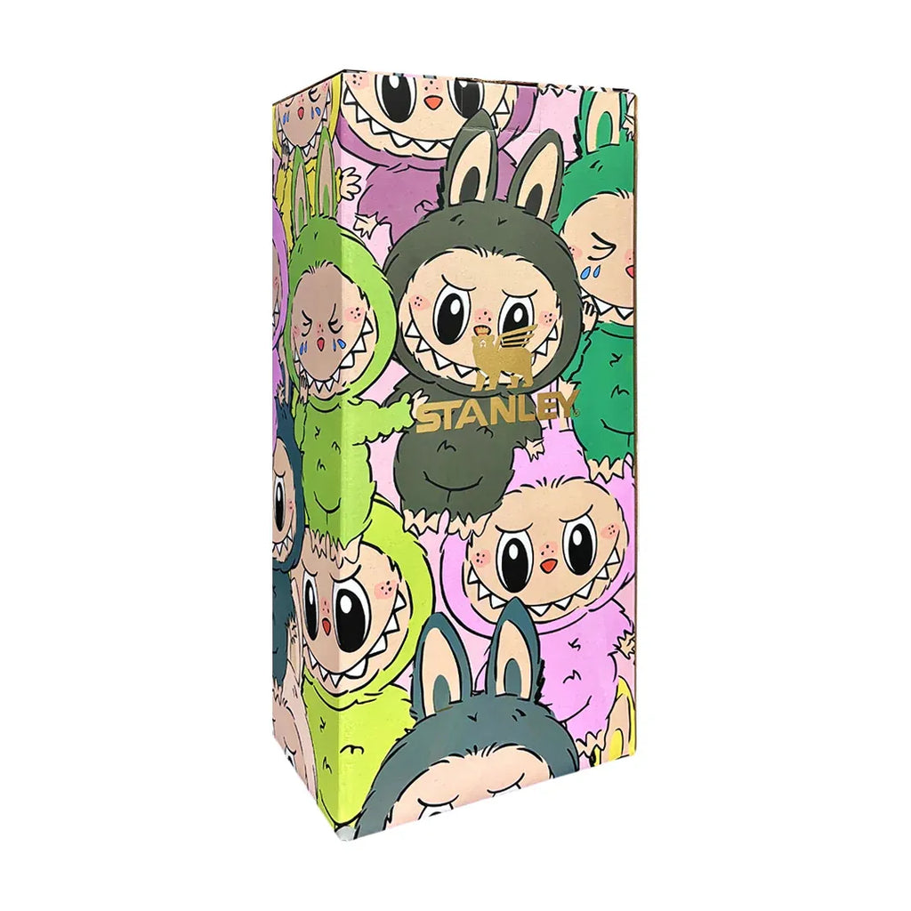 LifeStyn Labubu Character Insulated Tumbler - Blood Red