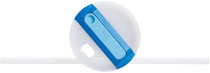 Lifestyn Sky Blue Insulated Travel Tumbler with Handle & Straw