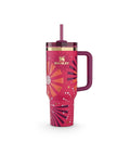Lifestyn Insulated Travel Tumbler with Handle & Straw