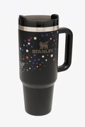 Lifestyn Midnight Star Insulated Travel Tumbler with Handle