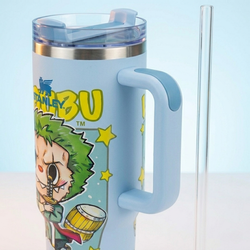 LifeStyn Labubu One Piece Zoro Insulated Tumbler