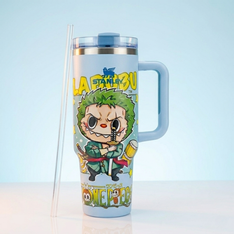 LifeStyn Labubu One Piece Zoro Insulated Tumbler