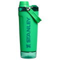 LifeStyn Active Vacuum Insulated Shaker Bottle with Storage Base – Meadow Green