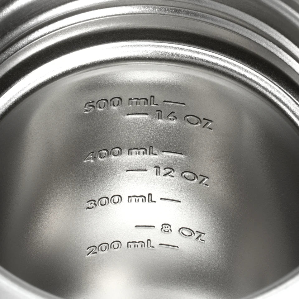 LifeStyn Active Vacuum Insulated Shaker Bottle with Storage Base – Chili Red