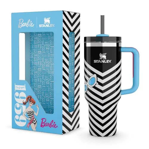 Lifestyn Barbie Ken Striped Insulated Travel Tumbler - Limited Edition